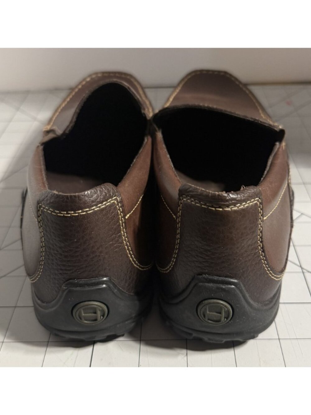 Cole Haan Brown Leather Slip On Loafers Men's Size 9M C04659 - Picture 3 of 7